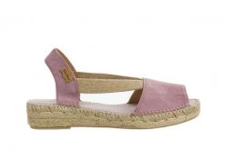 Sandały Toni Pons Ella Lavanda 204010, Różowy, Skóra naturalna - 36. Czerwone sandały damskie Toni Pons, bez wzorów, z bawełny, bez obcasa, bez zapięcia. W wyprzedaży za 242.10 zł.