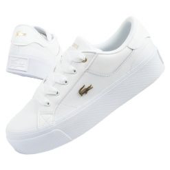 Buty sportowe Lacoste Ziane Platform. Białe obuwie sportowe casual damskie Lacoste, trekkingowe. Za 399.00 zł.