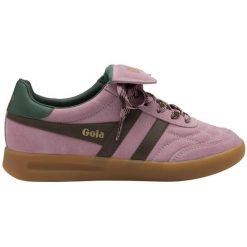 Damskie zamszowe buty sportowe Gola Stadia '86. Fioletowe obuwie sportowe casual damskie Gola, z zamszu, bez zapięcia. Za 513.50 zł.