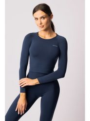 Spaio Koszulka sportowa "Adapt" w kolorze niebieskim rozmiar: L. Niebieskie koszulki sportowe damskie Spaio, l, bez wzorów, z materiału, bez ramiączek, outdoorowe. Za 165.31 zł.