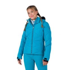 Kurtka Narciarska Rossignol damska W Staci pearly JKT turkusowa. Niebieskie kurtki damskie Rossignol, na zimę, l, bez wzorów, bez kaptura. W wyprzedaży za 1,459.00 zł.
