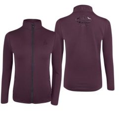 Bluza techniczna do jazdy konnej JD ATTACK Cecile z zamkiem. Brązowe bluzy damskie JD ATTACK, m, bez wzorów, bez kaptura. Za 229.00 zł.