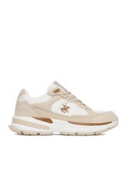Beverly Hills Polo Club Sneakersy CEO-AW25-3C014-1 Biały. Białe obuwie sportowe damskie Beverly Hills Polo Club, z materiału, bez zapięcia. Za 219.99 zł.