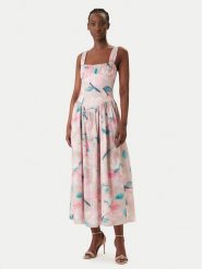 Bardot Sukienka koktajlowa Cartia 60403DB Różowy Regular Fit. Czerwone sukienki damskie Bardot, bez wzorów, z syntetyku, wizytowe, bez ramiączek. Za 819.99 zł.