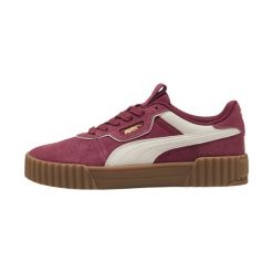 Trenerzy damscy Puma Carina 3.0 Luxe SD. Czerwone obuwie sportowe damskie Puma, bez zapięcia. W wyprzedaży za 288.40 zł.