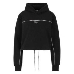 Damska Bluza Z Kapturem Z Nadrukiem Laagna. Czarne bluzy damskie Fila, bez wzorów, z kapturem. Za 298.99 zł.