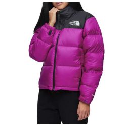 Kurtka turystyczna damska The North Face 1996 Retro Nuptse. Czerwone kurtki damskie The North Face, xl, bez wzorów, z nylonu, bez kaptura. Za 1,047.00 zł.
