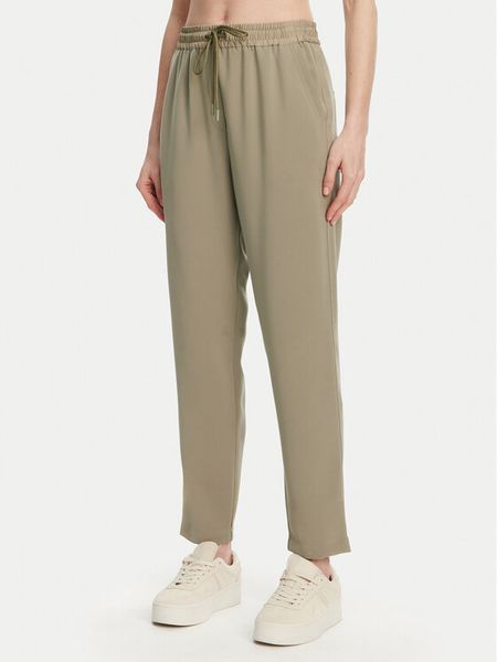 Marella Spodnie dresowe Abitata 2513131045 Zielony Regular Fit. Zielone spodnie dresowe damskie Marella, bez wzorów, z dresówki. Za 419.99 zł.