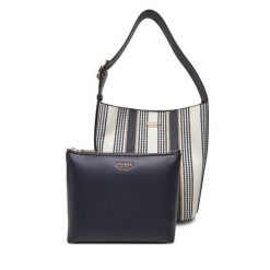 Torebka Guess. Niebieskie torebki klasyczne damskie Guess, bez dodatków. Za 439.99 zł.