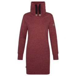 Sukienka dresowa damska LOAP Ebunka, S. Fioletowe sukienki damskie Lolë, bez wzorów, z dresówki, sportowe, bez ramiączek. Za 218.99 zł.