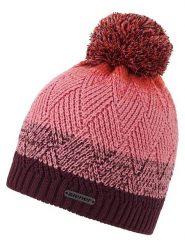 Ziener Czapka "Ixia" w kolorze jasnoróżowo-czerwonym rozmiar: onesize. Czerwone czapki damskie Ziener, bez wzorów, z materiału. Za 79.03 zł.