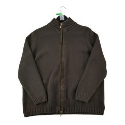 Second life - Kurtka damska z pełnym zamkiem - Stan bardzo dobry. Brązowe kurtki sportowe damskie Ralph Lauren, bez wzorów, bez kaptura. Za 136.28 zł.