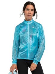 Schöffel Kurtka kolarska "Gaiole" w kolorze niebieskim rozmiar: 38. Niebieskie kurtki sportowe damskie Schöffel, bez wzorów, bez kaptura. Za 282.99 zł.