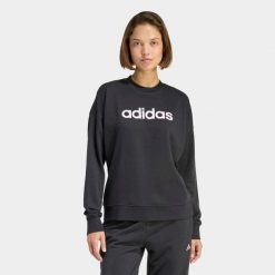 Bluza fitness damska ADIDAS. Czarne bluzy damskie Adidas, s, bez wzorów, z materiału, bez kaptura. Za 179.99 zł.