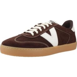 Buty VICTORIA 1126218V Brązowy. Brązowe obuwie trekkingowe damskie Victoria, z tkaniny, bez zapięcia. Za 296.99 zł.