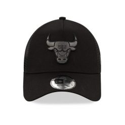 Czapka Trucker New Era NBA Chicago Bulls. Czarne czapki z daszkiem damskie New Era, bez wzorów. Za 173.50 zł.