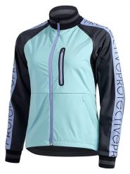 Protective Kurtka softshellowa 2w1 "Push It" w kolorze błękitno-czarnym rozmiar: 38. Czarne kurtki sportowe damskie Protective, bez wzorów, bez kaptura. Za 287.45 zł.