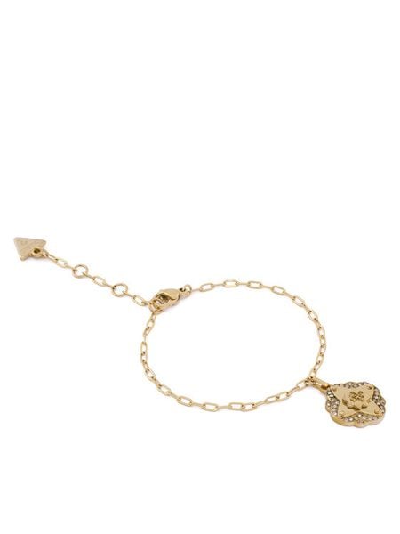 Guess Bransoletka JUBB05 509JW Złoty. Żółte bransoletki damskie Guess, metalowe. Za 129.99 zł.