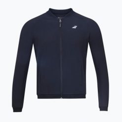 Bluza tenisowa damska Babolat Play W 2022. Czarne bluzy damskie BABOLAT, xs, bez wzorów, z elastanu, bez kaptura. Za 139.99 zł.