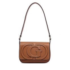Torebka Guess. Brązowe torebki klasyczne damskie Guess, bez dodatków. Za 544.99 zł.