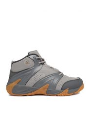 SHAQ Buty do koszykówki C-DEVASTATOR AQ95010B-V Szary. Szare buty sportowe chłopięce Shaq, ze skóry, bez zapięcia. Za 229.99 zł.