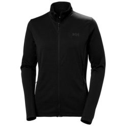 Bluza damska Helly Hansen Versalite Fleece. Czarne bluzy damskie Helly Hansen, na zimę, bez wzorów, z polaru, bez kaptura. Za 379.45 zł.