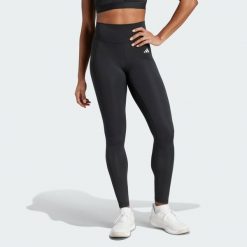 Legginsy Optime Essentials Stay In Play Full-Length. Czarne legginsy damskie Adidas, xl, bez wzorów, z materiału. Za 279.00 zł.