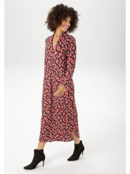 Aniston Sukienka w kolorze różowo-czarnym rozmiar: 44. Czarne sukienki damskie Aniston, bez wzorów, bez ramiączek. Za 70.41 zł.