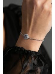 Lodie Silver Bransoletka z cyrkoniami rozmiar: onesize. Szare bransoletki damskie Lodie Silver, metalowe. Za 39.99 zł.