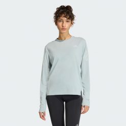 Koszulka z długim rękawem adi365 CLIMACOOL. Zielone obuwie sportowe damskie Adidas, bez zapięcia, do biegania. Za 179.00 zł.