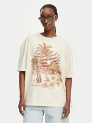 Billabong T-Shirt Will Find Me Here EBJZT00582 Beżowy jasny Loose Fit. Brązowe t-shirty damskie Billabong, xs, bez wzorów, z bawełny, bez kołnierzyka. Za 149.99 zł.