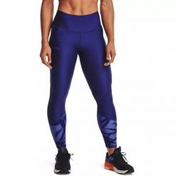 Legginsy damskie Under Armour HG Amour Tonal Panel 7/8 NS. Niebieskie legginsy damskie Under Armour, xs, bez wzorów. Za 69.99 zł.