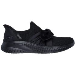 Adidasy Skechers Bobs Squad Chaos-ins, Kobiety. Czarne obuwie sportowe damskie Skechers, bez zapięcia, na fitness i siłownię. Za 490.00 zł.