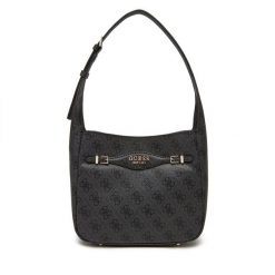 Torebka Guess. Szare torebki klasyczne damskie Guess, bez dodatków. Za 419.99 zł.