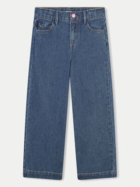 Billieblush Jeansy U20453 Niebieski Baggy Fit. Niebieskie jeansy dziewczęce Billieblush, bez wzorów, z bawełny. Za 139.99 zł.