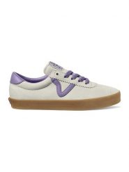 Vans Skórzane sneakersy "Sport Low" w kolorze beżowym rozmiar: 38. Brązowe obuwie sportowe damskie Vans, bez zapięcia. Za 154.07 zł.
