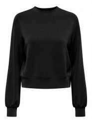 ONLY Bluza w kolorze czarnym rozmiar: XS. Czarne bluzy damskie Only, xs, bez wzorów, bez kaptura. Za 86.99 zł.