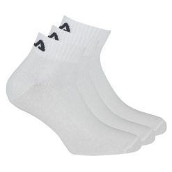 . Białe obuwie sportowe damskie Fila, z bawełny, na fitness i siłownię. Za 28.99 zł.