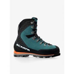 Buty wysokogórskie Scarpa Mont Blanc GTX. Zielone obuwie trekkingowe damskie Scarpa, bez zapięcia. Za 1,521.99 zł.