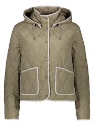 Fuchs Schmitt Kurtka pikowana w kolorze oliwkowym rozmiar: 42. Zielone kurtki damskie Fuchs Schmitt, bez wzorów, bez kaptura. Za 295.99 zł.