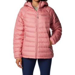 Kurtka uniwersalna damska Columbia Powder Lite Ii. Czerwone kurtki damskie Columbia, uniwersalny, bez wzorów, z syntetyku, z kapturem. Za 625.00 zł.
