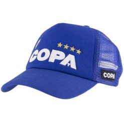 Czapka Dla Dorosłych - Campioni - Niebieska. Niebieskie czapki damskie COPA FOOTBALL, bez wzorów, z materiału. Za 127.21 zł.