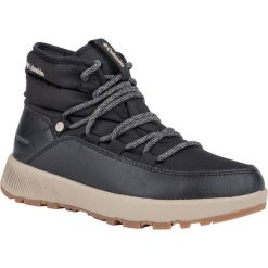 Buty Sneakersy Damskie Columbia Slopeside Village Mid Waterproof. Czarne obuwie sportowe damskie Columbia, bez zapięcia, trekkingowe. Za 441.99 zł.