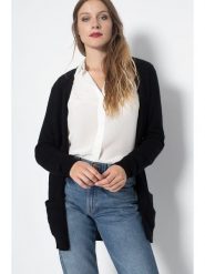 Perfect Cashmere Kaszmirowy kardigan "Pearl" w kolorze czarnym rozmiar: XXL. Czarne kardigany damskie Perfect Cashmere, xxl, bez wzorów, z kaszmiru. Za 467.95 zł.