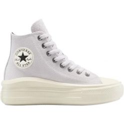Buty sportowe Converse Chuck Taylor As Move. Czerwone obuwie sportowe damskie Converse, z zamszu, bez zapięcia, na fitness i siłownię. Za 690.00 zł.