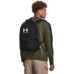 Plecak Under Armour Loudon Lite Backpack 25.5 L, Dla obu płci. Czarne plecaki Under Armour, bez wzorów, z poliesteru. Za 109.99 zł.