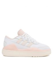 Adidas Sneakersy Osade IG7327 Biały. Białe obuwie sportowe damskie Adidas, ze skóry, bez zapięcia. Za 279.99 zł.