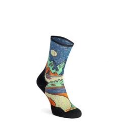 Skarpety do biegania damskie Smartwool Trail Run Targeted Cushio. Niebieskie skarpetki damskie Smartwool, bez wzorów. Za 109.99 zł.