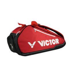 Torba na rakiety Victor 9115. Czerwone torby sportowe Victor, bez wzorów. Za 289.99 zł.