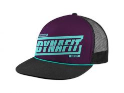 DYNAFIT Czapka z daszkiem Graphic Trucker Cap royal purple/0910 tabloid. Czerwone czapki z daszkiem damskie Dynafit, bez wzorów, z materiału. Za 131.35 zł.